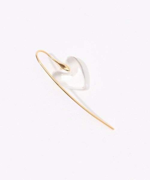 TOMORROWLAND / トゥモローランド ピアス・イヤリング | Otiumberg. Carved Quartz Heart ピアス | 詳細3