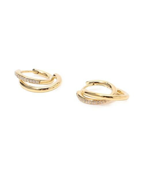 TOMORROWLAND / トゥモローランド ピアス・イヤリング | Otiumberg. Small Pave Spiralis ピアス | 詳細1