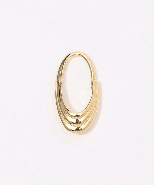 TOMORROWLAND / トゥモローランド ピアス・イヤリング | Otiumberg. Roscida Ridged Hoops ゴールド ピアス | 詳細2