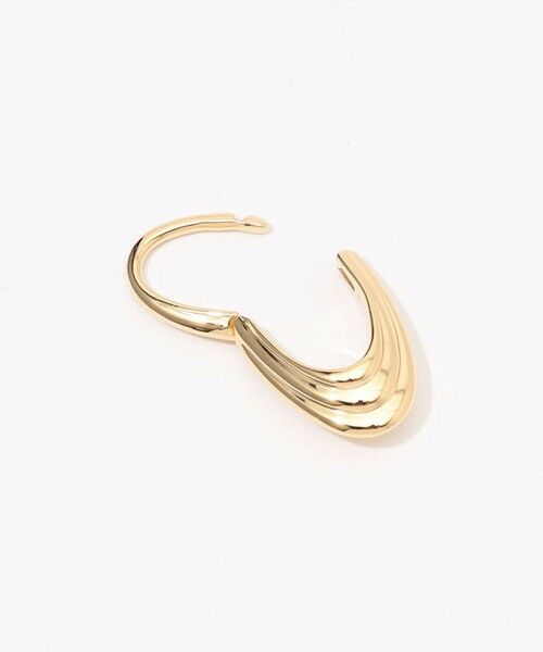 TOMORROWLAND / トゥモローランド ピアス・イヤリング | Otiumberg. Roscida Ridged Hoops ゴールド ピアス | 詳細3
