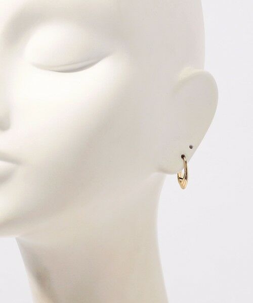 TOMORROWLAND / トゥモローランド ピアス・イヤリング | Otiumberg. Roscida Ridged Hoops ゴールド ピアス | 詳細4