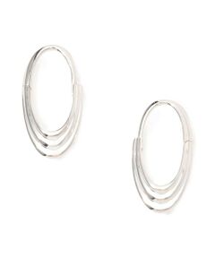 TOMORROWLAND / トゥモローランド ピアス・イヤリング | Otiumberg. Roscida Ridged Hoops シルバー ピアス