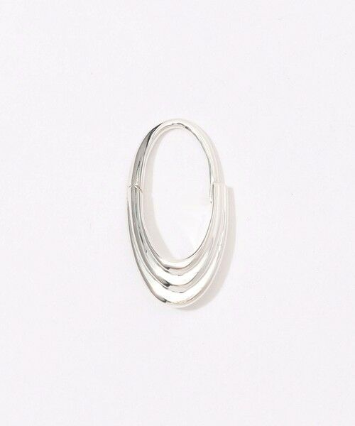 TOMORROWLAND / トゥモローランド ピアス・イヤリング | Otiumberg. Roscida Ridged Hoops シルバー ピアス | 詳細2
