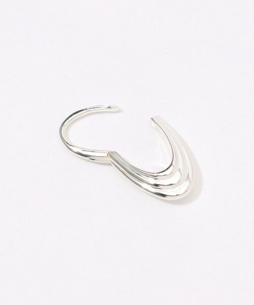 TOMORROWLAND / トゥモローランド ピアス・イヤリング | Otiumberg. Roscida Ridged Hoops シルバー ピアス | 詳細3