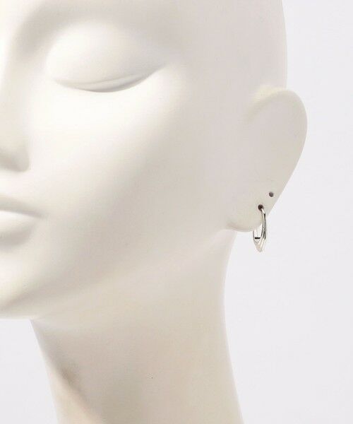 TOMORROWLAND / トゥモローランド ピアス・イヤリング | Otiumberg. Roscida Ridged Hoops シルバー ピアス | 詳細4