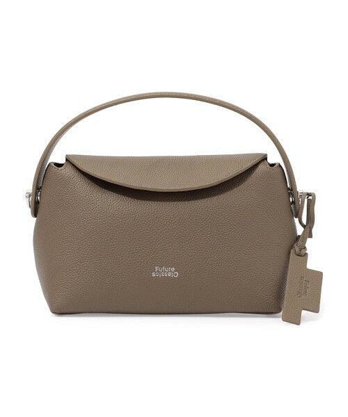 TOMORROWLAND / トゥモローランド ハンドバッグ | FUTURE CLASSICS Small Cradle Pebble Shoulder バッグ（43 グレーベージュ）