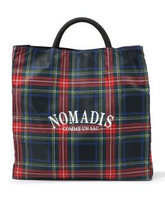 TOMORROWLAND / トゥモローランド トートバッグ | NOMADIS SAC  チェックトートバッグ