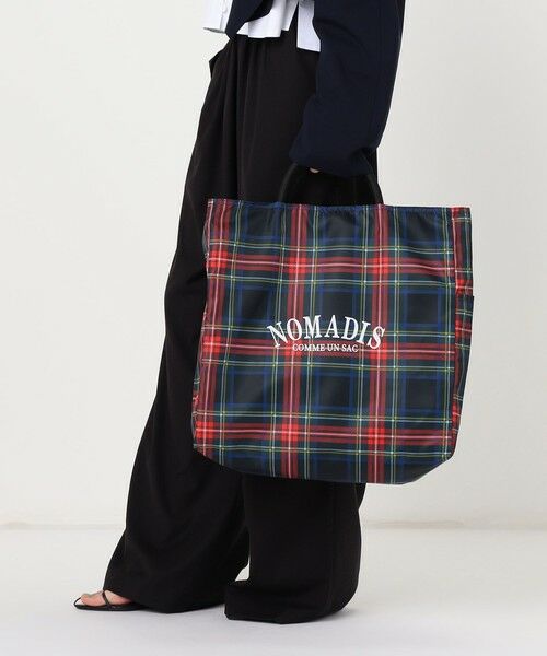 TOMORROWLAND / トゥモローランド トートバッグ | NOMADIS SAC  チェックトートバッグ | 詳細1