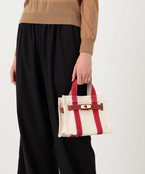 TOMORROWLAND / トゥモローランド トートバッグ | 【別注】sita parantica FACING STITCH TOTE S ハンドバッグ | 詳細1