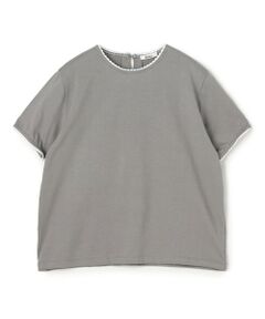 TOMORROWLAND / トゥモローランド Tシャツ | コットンモダール レースティー