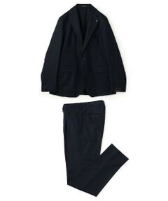 TOMORROWLAND / トゥモローランド セットアップ | 【WEB先行予約・別注】TAGLIATORE ウールサキソニー シングルブレステッド2Bスーツ