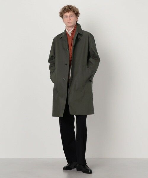 TOMORROWLAND / トゥモローランド ステンカラーコート | 【WEB先行予約・別注】MACKINTOSH DUNKELD MODERN FIT EX レインテック ステンカラーコート | 詳細1