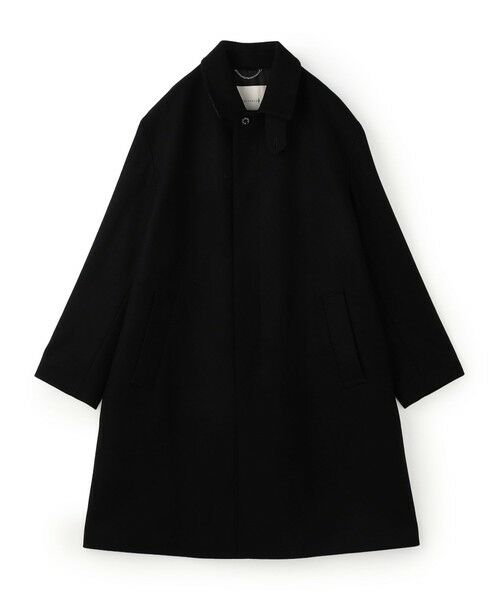 TOMORROWLAND / トゥモローランド ステンカラーコート | 【WEB先行予約・別注】MACKINTOSH DUNKELD MODERN FIT EX ウールメルトン ステンカラーコート(19 ブラック)