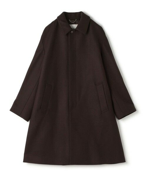 TOMORROWLAND / トゥモローランド ステンカラーコート | 【WEB先行予約・別注】MACKINTOSH DUNKELD MODERN FIT EX ウールメルトン ステンカラーコート(49 ダークブラウン)