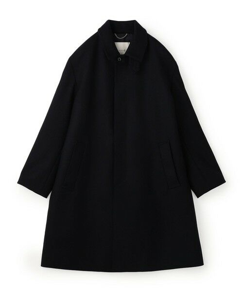 TOMORROWLAND / トゥモローランド ステンカラーコート | 【WEB先行予約・別注】MACKINTOSH DUNKELD MODERN FIT EX ウールメルトン ステンカラーコート(69 ネイビー)