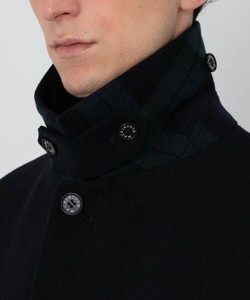 TOMORROWLAND / トゥモローランド ステンカラーコート | 【WEB先行予約・別注】MACKINTOSH DUNKELD MODERN FIT EX ウールメルトン ステンカラーコート | 詳細11