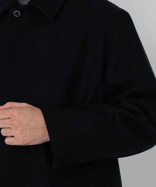 TOMORROWLAND / トゥモローランド ステンカラーコート | 【WEB先行予約・別注】MACKINTOSH DUNKELD MODERN FIT EX ウールメルトン ステンカラーコート | 詳細8
