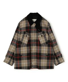 TOMORROWLAND / トゥモローランド ミリタリージャケット・コート | MACKINTOSH JEDBURGH コットン チェックフィールドジャケット