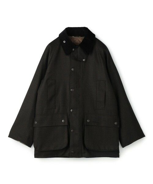 TOMORROWLAND / トゥモローランド ブルゾン | 【WEB先行予約・別注】Barbour CL BEAUFORT 3WAY ウールブルゾン DORMEUIL(57 カーキ)