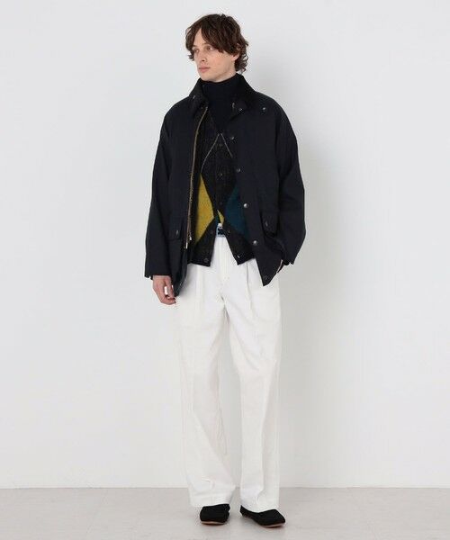 TOMORROWLAND / トゥモローランド ブルゾン | 【WEB先行予約・別注】Barbour CL BEAUFORT 3WAY ウールブルゾン DORMEUIL | 詳細1