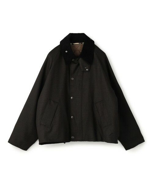 TOMORROWLAND / トゥモローランド ブルゾン | 【WEB先行予約・別注】Barbour TRANSPORT 3WAY ウールブルゾン DORMEUIL(57 カーキ)