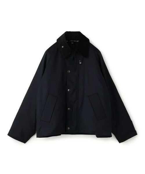 TOMORROWLAND / トゥモローランド ブルゾン | 【WEB先行予約・別注】Barbour TRANSPORT 3WAY ウールブルゾン DORMEUIL(69 ネイビー)