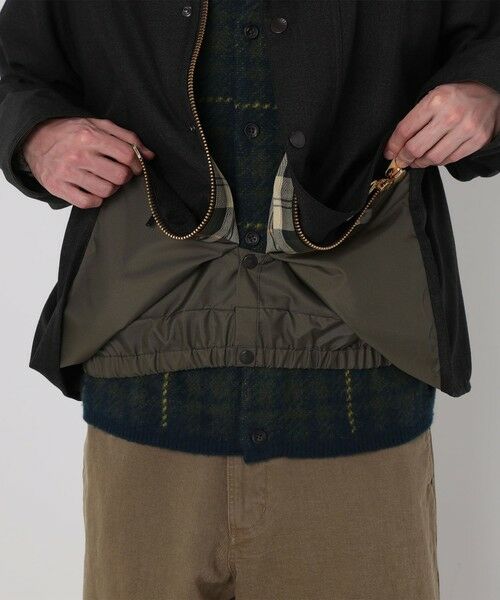 TOMORROWLAND / トゥモローランド ブルゾン | 【WEB先行予約・別注】Barbour TRANSPORT 3WAY ウールブルゾン DORMEUIL | 詳細16