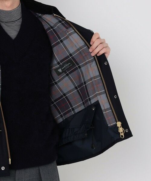 TOMORROWLAND / トゥモローランド ブルゾン | 【WEB先行予約・別注】Barbour TRANSPORT 3WAY ウールブルゾン DORMEUIL | 詳細24