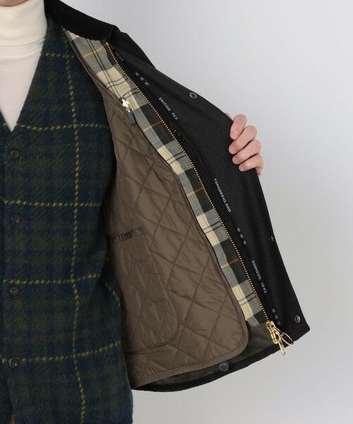 TOMORROWLAND / トゥモローランド ブルゾン | 【WEB先行予約・別注】Barbour TRANSPORT 3WAY ウールブルゾン DORMEUIL | 詳細6
