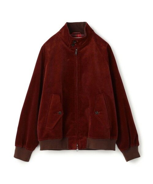 TOMORROWLAND / トゥモローランド ブルゾン | 【WEB先行予約・別注】BARACUTA G9 ウールコーデュロイブルゾン(35 ボルドー)