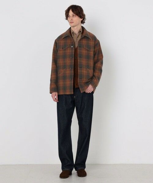 TOMORROWLAND / トゥモローランド ブルゾン | 【WEB先行予約・別注】PENDLETON ウールチェック CPO シャツブルゾン | 詳細1