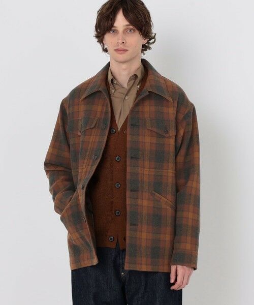 TOMORROWLAND / トゥモローランド ブルゾン | 【WEB先行予約・別注】PENDLETON ウールチェック CPO シャツブルゾン | 詳細2