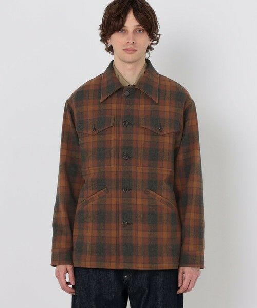 TOMORROWLAND / トゥモローランド ブルゾン | 【WEB先行予約・別注】PENDLETON ウールチェック CPO シャツブルゾン | 詳細3