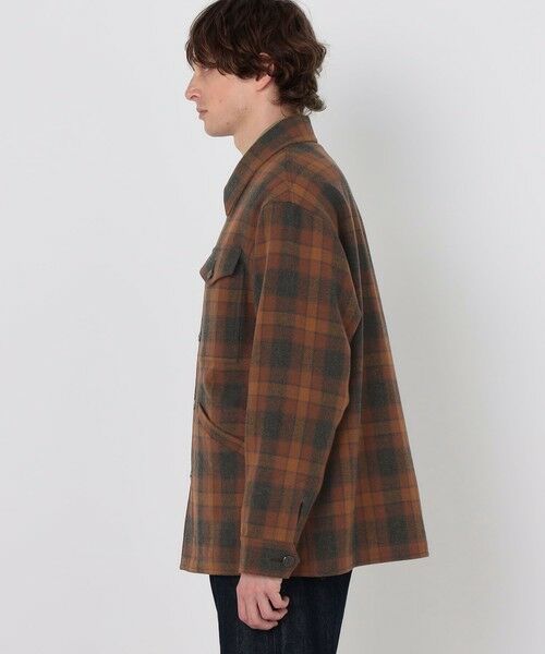 TOMORROWLAND / トゥモローランド ブルゾン | 【WEB先行予約・別注】PENDLETON ウールチェック CPO シャツブルゾン | 詳細4