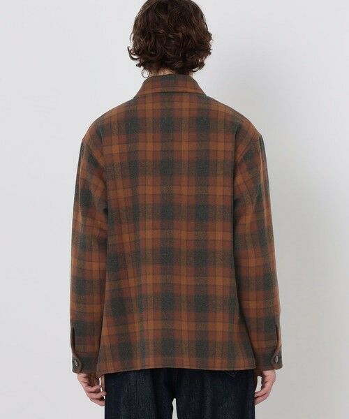 TOMORROWLAND / トゥモローランド ブルゾン | 【WEB先行予約・別注】PENDLETON ウールチェック CPO シャツブルゾン | 詳細5