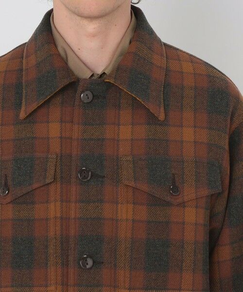 TOMORROWLAND / トゥモローランド ブルゾン | 【WEB先行予約・別注】PENDLETON ウールチェック CPO シャツブルゾン | 詳細7