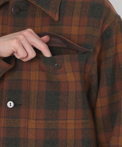 TOMORROWLAND / トゥモローランド ブルゾン | 【WEB先行予約・別注】PENDLETON ウールチェック CPO シャツブルゾン | 詳細9