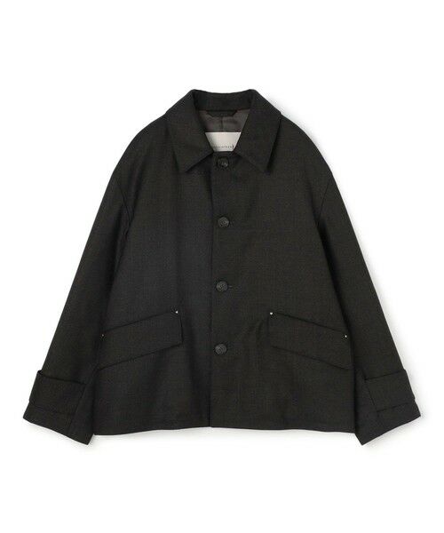 TOMORROWLAND / トゥモローランド ブルゾン | 【WEB先行予約・別注】MACKINTOSH HUMBIE SL SHORT ウールブルゾン DORMEUIL(57 カーキ)