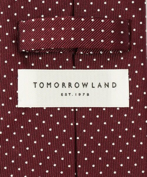 TOMORROWLAND / トゥモローランド ネクタイ | TOMORROWLAND シルクマイクロピンドットネクタイ | 詳細3