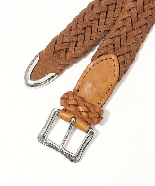 TOMORROWLAND / トゥモローランド ベルト・サスペンダー | J&M DAVIDSON ENVELOPE BUCKLE TIP END 25MM LEATHER レザーメッシュベルト | 詳細2