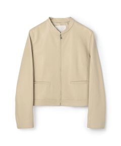TOMORROWLAND / トゥモローランド レザーブルゾン・ジャケット | ラムレザー ジップアップブルゾン