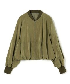 TOMORROWLAND / トゥモローランド ブルゾン | ナノサテン ジップアップブルゾン