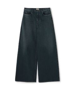 TOMORROWLAND / トゥモローランド デニムパンツ | 【WEB先行予約】オーバーダイヘビーデニム ワイドパンツ