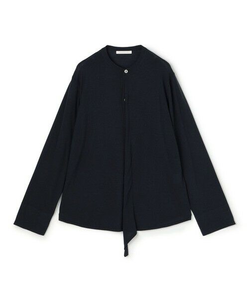 TOMORROWLAND / トゥモローランド カーディガン・ボレロ | プレーンウール 2-wayフレアカーディガン（69 ネイビー）