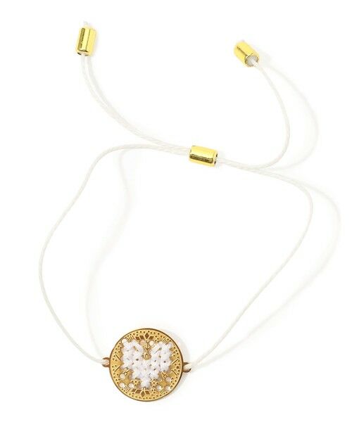 TOMORROWLAND / トゥモローランド ブレスレット・バングル | L'EIGHT STUDIO COIN CORD BRACELET（11 ホワイト）