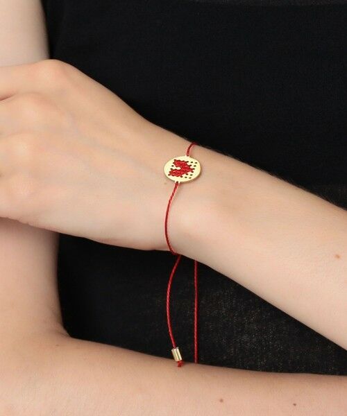 TOMORROWLAND / トゥモローランド ブレスレット・バングル | L'EIGHT STUDIO COIN CORD BRACELET | 詳細1