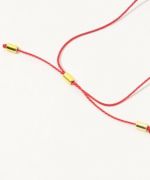 TOMORROWLAND / トゥモローランド ブレスレット・バングル | L'EIGHT STUDIO COIN CORD BRACELET | 詳細4