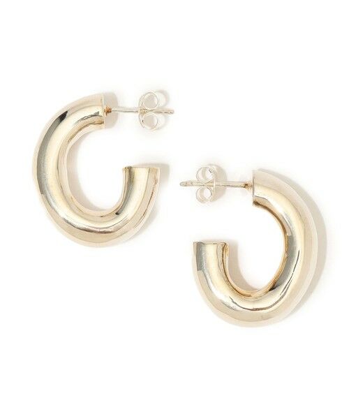 TOMORROWLAND / トゥモローランド ピアス・イヤリング | les solides small oval bold フープピアス(81 シルバー)