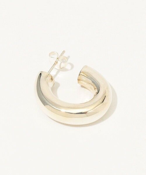 TOMORROWLAND / トゥモローランド ピアス・イヤリング | les solides small oval bold フープピアス | 詳細2