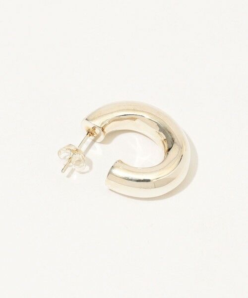 TOMORROWLAND / トゥモローランド ピアス・イヤリング | les solides small oval bold フープピアス | 詳細3